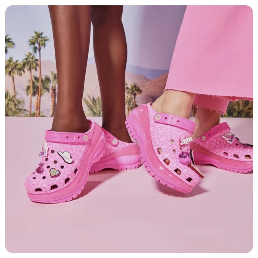 Crocs x Barbie The Movie Mega Crush Clog